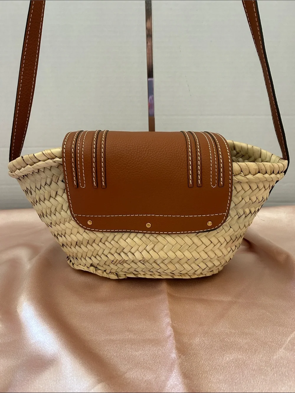 New Chloe Raffia Marcie Bag-PRICE IS FIRM